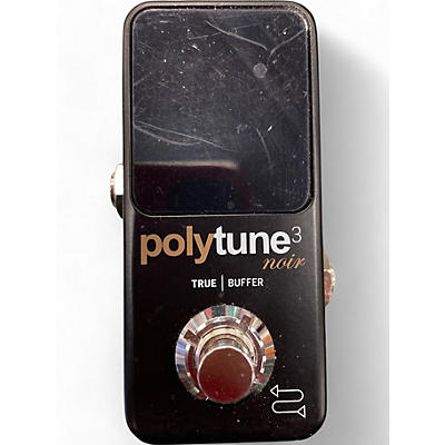 Used TC Electronic Polytune Noir Mini 3 Tuner Tuner Pedal