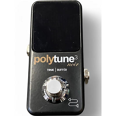 Used TC Electronic Polytune Noir Mini 3 Tuner Tuner Pedal