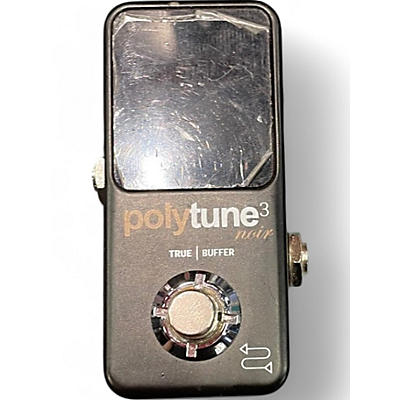 Used TC Electronic Polytune Noir Mini 3 Tuner Tuner Pedal