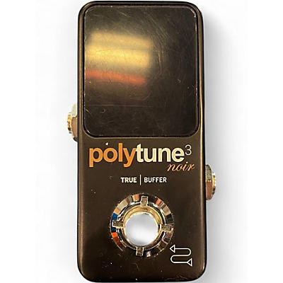 Used TC Electronic Polytune Noir Mini 3 Tuner Tuner Pedal
