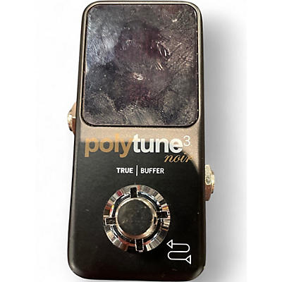 Used TC Electronic Polytune Noir Mini 3 Tuner Tuner Pedal