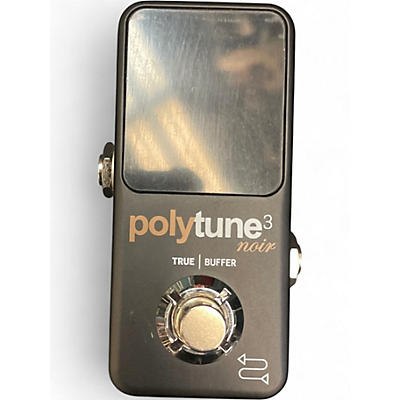 Used TC Electronic Polytune Noir Mini 3 Tuner Tuner Pedal