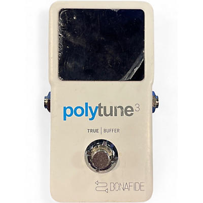 Used TC Electronic Polytune Noir Mini 3 Tuner Tuner Pedal