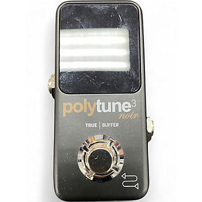 Used TC Electronic Polytune Noir Mini 3 Tuner Tuner Pedal