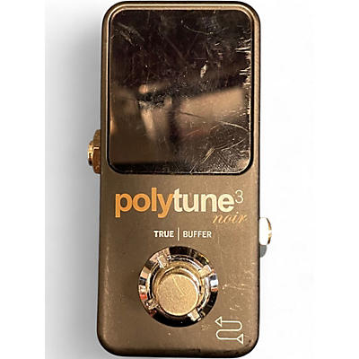 Used TC Electronic Polytune Noir Mini 3 Tuner Tuner Pedal