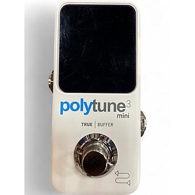 Used TC Electronic Polytune Noir Mini 3 Tuner Tuner Pedal