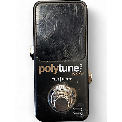 Used TC Electronic Polytune Noir Mini 3 Tuner Tuner Pedal