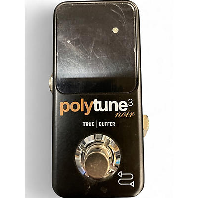 Used TC Electronic Polytune Noir Mini 3 Tuner Tuner Pedal