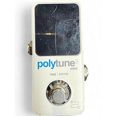 Used TC Electronic Polytune Noir Tuner Pedal