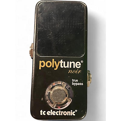 Used TC Electronic Polytune Noir Tuner Pedal
