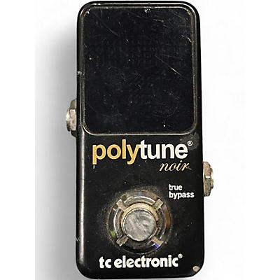 Used TC Electronic Polytune Noir Tuner Pedal