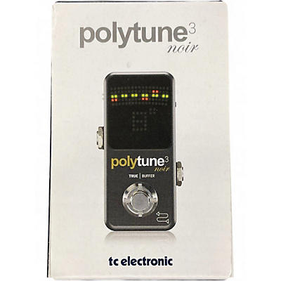 Used TC Electronic Polytune Noir Tuner Pedal