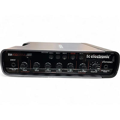 Used TC Electronic RH450 450W Bass Amp Head