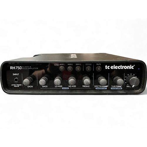 Used TC Electronic RH750 Bass Amp Head