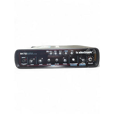 Used TC Electronic RH750 Bass Amp Head