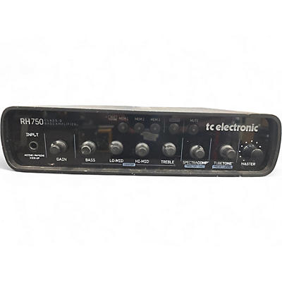 Used TC Electronic RH750 w/ RC4 Bass Amp Head