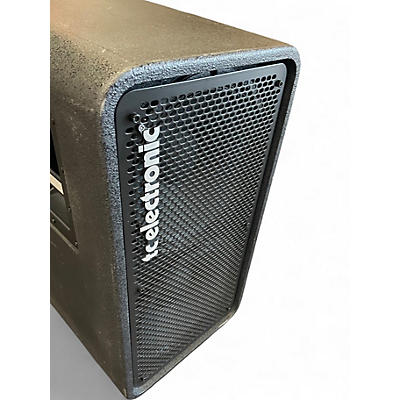 Used TC Electronic RS212 2x12 Vertical Stacking Bass Cabinet