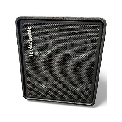Used TC Electronic RS410 4x10 600W Vertical Stacking Bass Cabinet