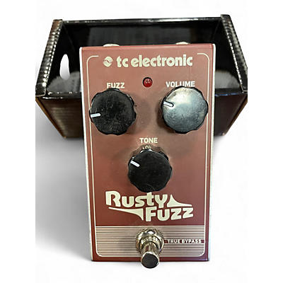 Used TC Electronic RUSTY FUZZ Effect Pedal