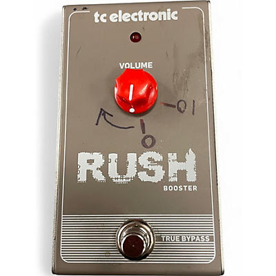Used TC Electronic Rush Booster Effect Pedal