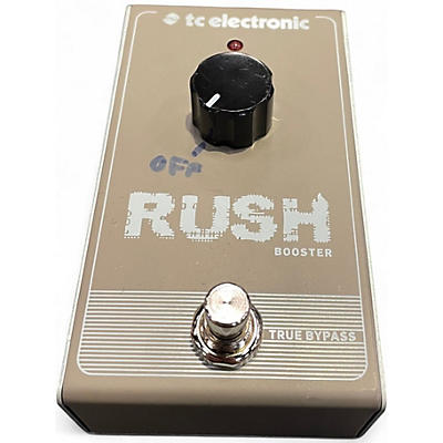 Used TC Electronic Rush Booster Effect Pedal