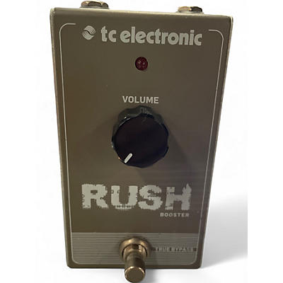 Used TC Electronic Rush Booster Effect Pedal
