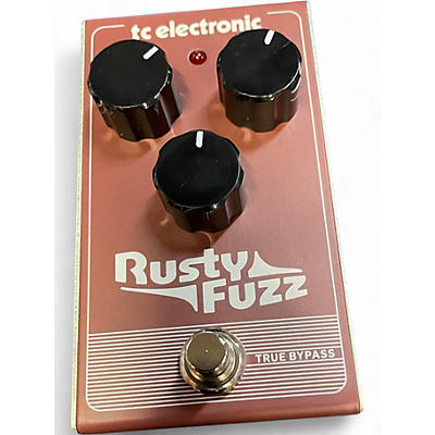 Used TC Electronic Rusty Fuzz Effect Pedal