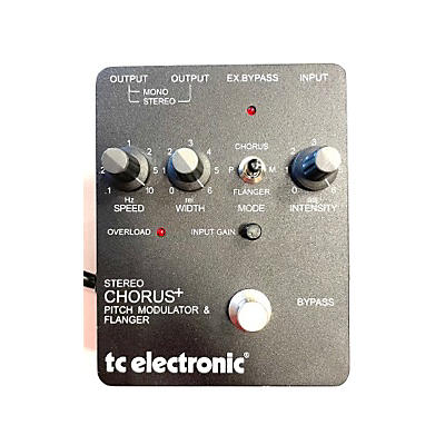 TC Electronic Used TC Electronic SCF Chorus Flanger Effect Pedal