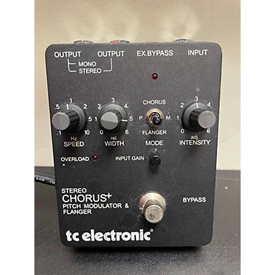 TC Electronic Used TC Electronic SCF Chorus Flanger Effect Pedal