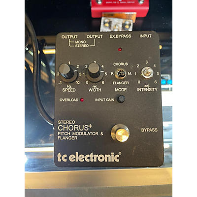 TC Electronic Used TC Electronic SCF Chorus Flanger Effect Pedal