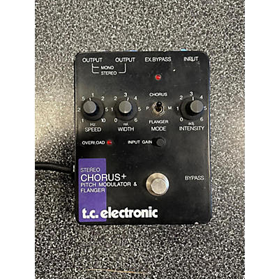 TC Electronic Used TC Electronic SCF Chorus Flanger Effect Pedal