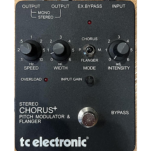 TC Electronic Used TC Electronic SCF Chorus Flanger Effect Pedal