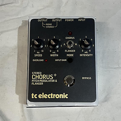 TC Electronic Used TC Electronic SCF Chorus Flanger Effect Pedal