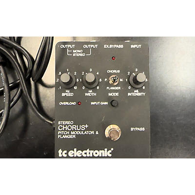 TC Electronic Used TC Electronic SCF Chorus Flanger Effect Pedal