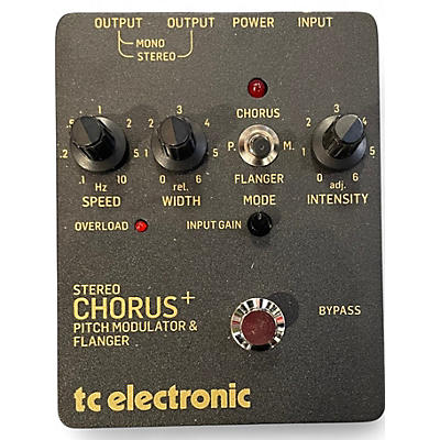 Used TC Electronic SCF Chorus Flanger Effect Pedal