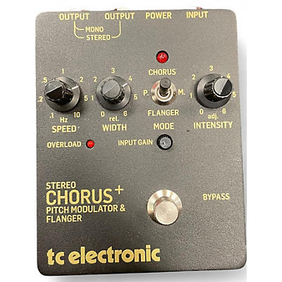 Used TC Electronic SCF Chorus Flanger Effect Pedal