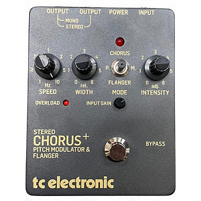 Used TC Electronic SCF Chorus Flanger Effect Pedal