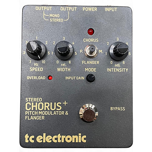 Used TC Electronic SCF Chorus Flanger Effect Pedal
