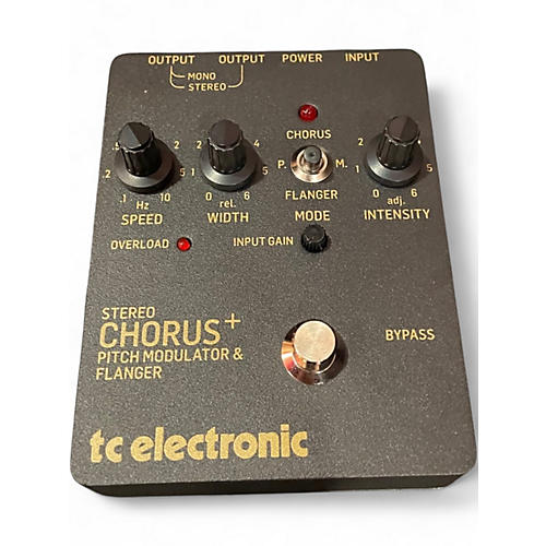 Used TC Electronic SCF Chorus Flanger Effect Pedal