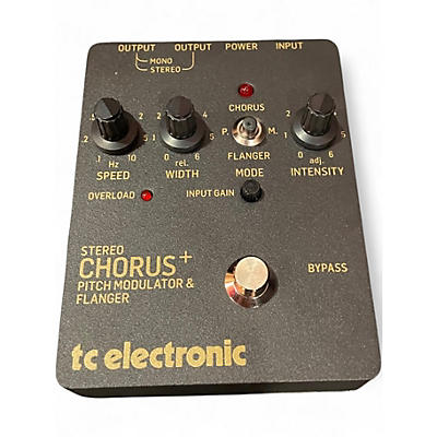 Used TC Electronic SCF Chorus Flanger Effect Pedal