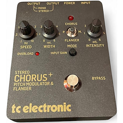 Used TC Electronic SCF Chorus Flanger Effect Pedal