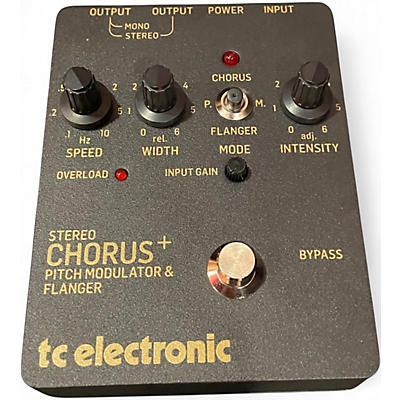 Used TC Electronic SCF Chorus Flanger Effect Pedal
