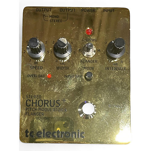 Used TC Electronic SCF Chorus Flanger Effect Pedal