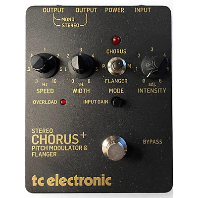 Used TC Electronic SCF Chorus Flanger Effect Pedal