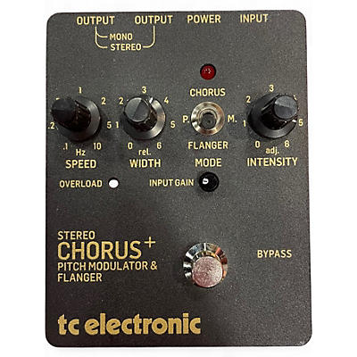 Used TC Electronic SCF Chorus Flanger Effect Pedal