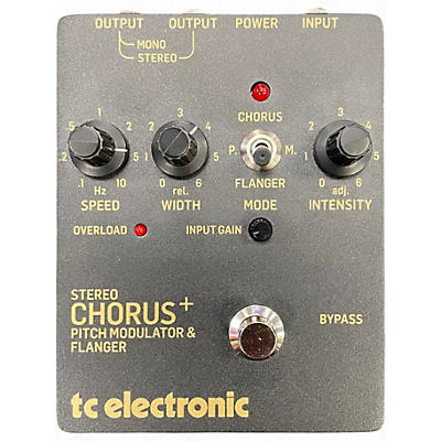 Used TC Electronic SCF Chorus Flanger Effect Pedal