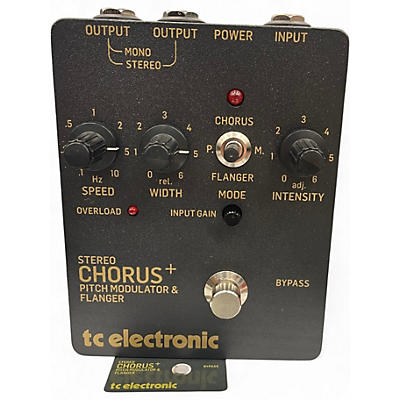 Used TC Electronic SCF Chorus Flanger Effect Pedal