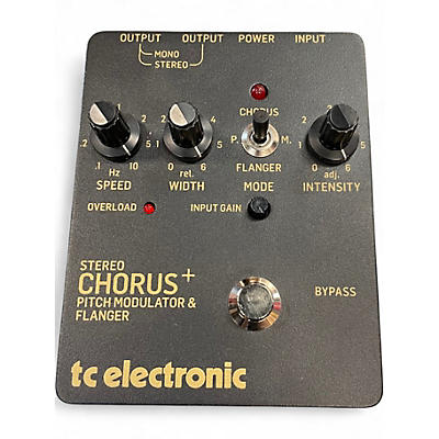 Used TC Electronic SCF Chorus Flanger Effect Pedal