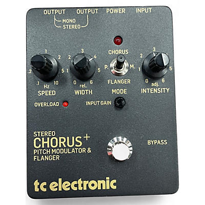 Used TC Electronic SCF Chorus Flanger Effect Pedal