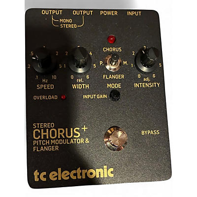 Used TC Electronic SCF Chorus Flanger Effect Pedal
